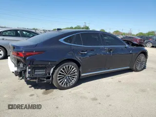 2024 Lexus LS z VIN JTHGYLGF6R5002854, wystawiony jako Copart lot #55295084 z przebiegiem 9 179 mil mil oraz Szkoda całkowita • Salvage title. Historia ofert i sprzedaży dostępna na DreamBid. Obrazek 3.