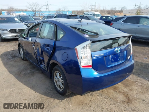 2011 Toyota Prius I with VIN JTDKN3DU1B1449984, listed as a IAAI auction lot 41741870 with 166,367 mi miles and . Bid and sale history available at DreamBid. Image 3.