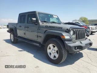 2020 Jeep Gladiator Sport S с VIN 1C6HJTAG3LL217002, выставлен на аукционе Copart как лот 52535955 с пробегом 101 761 миль миль и Списание • Salvage title. История ставок и продаж доступна на DreamBid. Изображение 4.