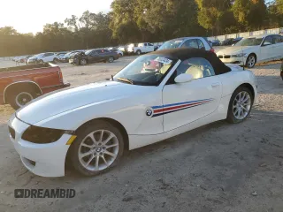2008 BMW Z4 3.0i z VIN 4USBU335X8LW74196, wystawiony jako Copart lot #78583424 z przebiegiem 68 004 mil mil oraz Szkoda całkowita • Salvage title. Historia ofert i sprzedaży dostępna na DreamBid. Obrazek 1.