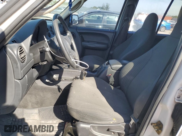 2004 Jeep Liberty Sport with VIN 1J4GK48K84W118848, listed as a Copart auction lot 43061675 with 116,406 mi miles and Salvage Title. Bid and sale history available at DreamBid. Image 7.