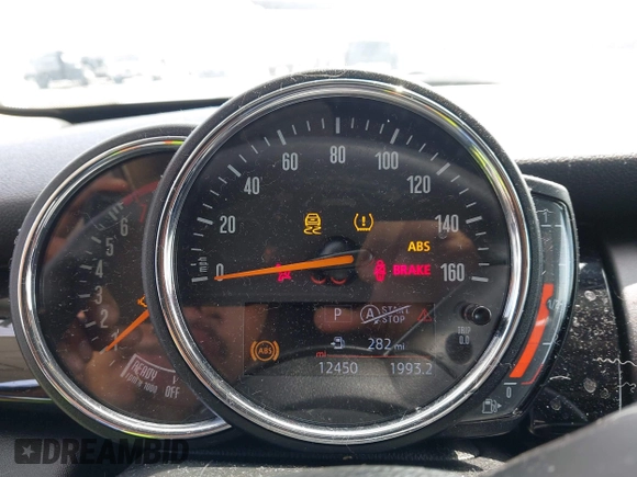 2021 MINI Hardtop Cooper with VIN WMWXR3C09M2N96671, listed as a IAAI auction lot 42031023 with 12,450 mi miles and . Bid and sale history available at DreamBid. Image 7.