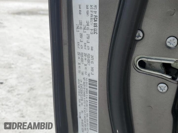 2017 Dodge Journey SXT z VIN 3C4PDCBG9HT515799, wystawiony jako Copart lot #62827975 z przebiegiem 156 215 mil mil oraz Szkoda całkowita • Salvage title. Historia ofert i sprzedaży dostępna na DreamBid. Obrazek 13.