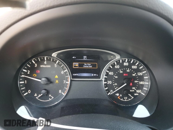 2017 Nissan Altima S with VIN 1N4AL3AP2HN355880, listed as a Copart auction lot 58846325 with 103,974 mi miles and Salvage title. Bid and sale history available at DreamBid. Image 9.