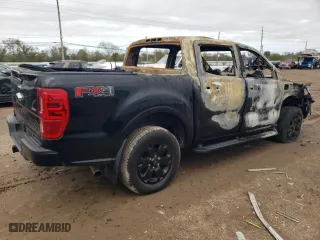 2020 Ford Ranger XL with VIN 1FTER4FHXLLA41772, listed as a Copart auction lot 83707654 with 0 mi miles and Non Repairable. Bid and sale history available at carsss.com. Image 3.
