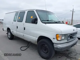 1999 Ford Econoline Cargo with VIN 1FTNS24L4XHB26129, listed as a IAAI auction lot 42187130 with 339,289 mi miles and . Bid and sale history available at DreamBid. Image 1.