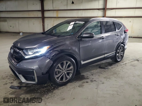 2020 Honda CR-V Touring with VIN 2HKRW1H96LH412204, listed as a Copart auction lot 47867515 with 53,730 mi miles and Salvage Title. Bid and sale history available at carsss.com. Image 1.