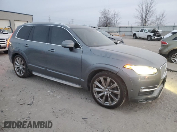 2016 Volvo XC90 T6 Inscription с VIN YV4A22PL6G1000645, выставлен на аукционе Copart как лот 41542785 с пробегом 54 150 миль миль и Списание • Salvage title. История ставок и продаж доступна на DreamBid. Изображение 4.