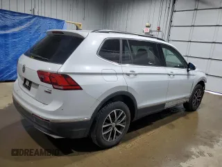 2018 Volkswagen Tiguan SEL with VIN 3VV2B7AX9JM197161, listed as a Copart auction lot 59836195 with 111,195 mi miles and Salvage title. Bid and sale history available at DreamBid. Image 3.