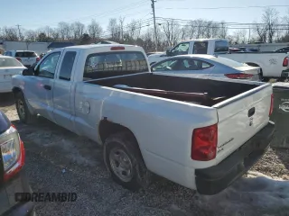 2008 Dodge Dakota ST with VIN 1D7HE22K58S526127, listed as a Copart auction lot 87046504 with 129,293 mi miles and Salvage Title. Bid and sale history available at carsss.com. Image 2.