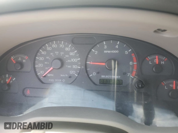2003 Ford Mustang Standard with VIN 1FAFP40433F439751, listed as a Copart auction lot 49874425 with 87,098 mi miles and Salvage Title. Bid and sale history available at carsss.com. Image 9.