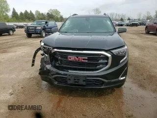 2020 GMC Terrain SLE with VIN 3GKALTEV9LL339448, listed as a Copart auction lot 55517915 with 33,250 mi miles and Salvage title. Bid and sale history available at DreamBid. Image 14.