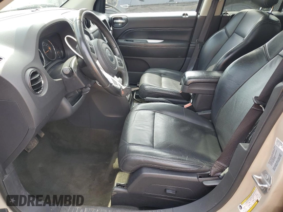 2016 Jeep Compass High Altitude Edition with VIN 1C4NJDEB9GD764730, listed as a Copart auction lot 54743435 with 124,085 mi miles and Clean Title. Bid and sale history available at carsss.com. Image 7.
