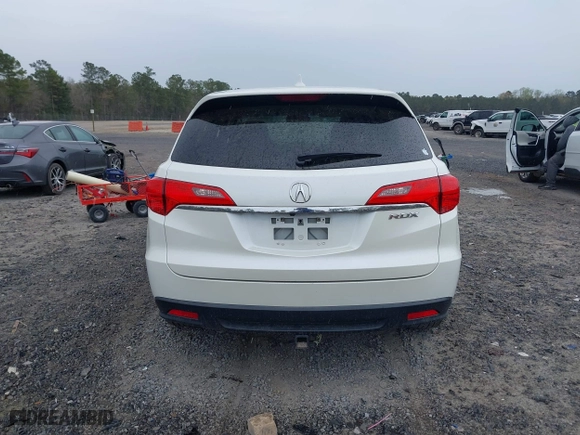 2013 Acura RDX with VIN 5J8TB3H30DL012632, listed as a IAAI auction lot 41852557 with 166,543 mi miles. Bid and sale history available at carsss.com. Image 16.
