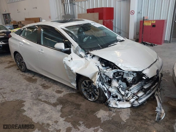 2022 Toyota Prius L Eco with VIN JTDKAMFU6N3189167, listed as a IAAI auction lot 41602874 with 13,416 mi miles. Bid and sale history available at carsss.com. Image 1.