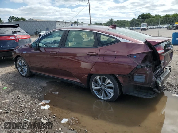2018 Honda Clarity Plug-In Hybrid Touring with VIN JHMZC5F37JC010729, listed as a Copart auction lot 68067054 with 61,346 mi miles and Salvage Title. Bid and sale history available at carsss.com. Image 2.