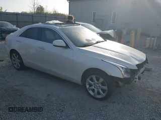 2014 Cadillac ATS Standard AWD with VIN 1G6AG5RX8E0152177, listed as a IAAI auction lot 42095293 with 143,485 mi miles and . Bid and sale history available at carsss.com. Image 1.