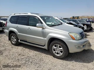 2005 Lexus GX 470 with VIN JTJBT20X150078140, listed as a Copart auction lot 62529784 with 176,212 mi miles and Salvage Title. Bid and sale history available at carsss.com. Image 4.