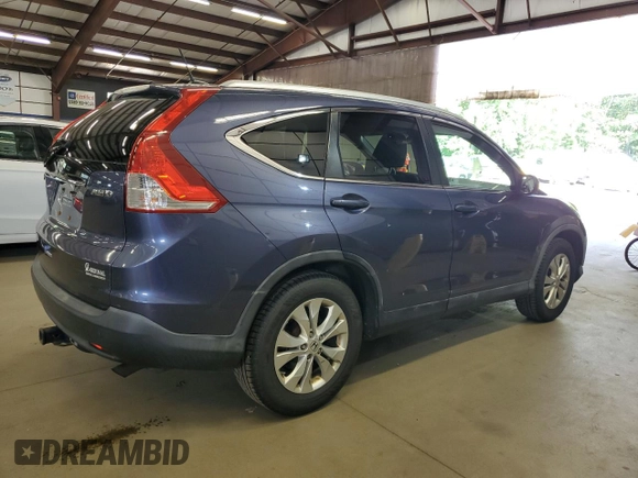2012 Honda CR-V EX-L with VIN JHLRM4H73CC005378, listed as a Copart auction lot 66333915 with 254,284 mi miles and Clean title. Bid and sale history available at DreamBid. Image 3.