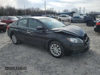 2019 Nissan Sentra SV with VIN 3N1AB7APXKY240784, listed as a Copart auction lot 47480225 with 71,211 mi miles and Salvage Title. Bid and sale history available at DreamBid. Image 4.