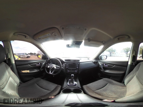2019 Nissan Rogue SV with VIN JN8AT2MT3KW259937, listed as a IAAI auction lot 42175989 with 155,662 mi miles. Bid and sale history available at carsss.com. Image 18.