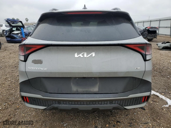 2023 Kia Sportage X-Line with VIN 5XYK6CAF1PG097659, listed as a Copart auction lot 46435785 with 64,697 mi miles and Salvage Title. Bid and sale history available at carsss.com. Image 6.