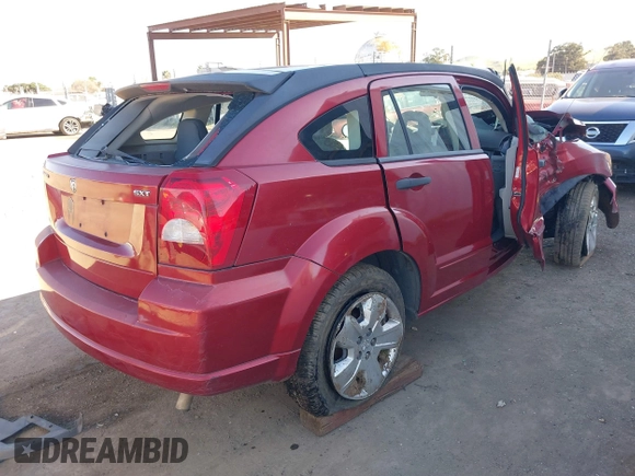2007 Dodge Caliber SXT with VIN 1B3JB48B07D506489, listed as a IAAI auction lot 41664428 with 162,137 mi miles and . Bid and sale history available at DreamBid. Image 4.