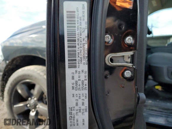 2017 Ram 1500 Tradesman с VIN 1C6RR7KG3HS507076, выставлен на аукционе Copart как лот 42643365 с пробегом 63 740 миль миль и Списание • Salvage title. История ставок и продаж доступна на DreamBid. Изображение 13.