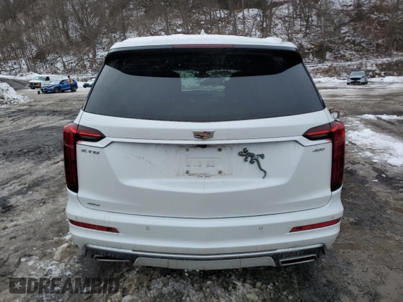 2024 Cadillac XT6 AWD Premium Luxury с VIN 1GYKPDRS7RZ701332, выставлен на аукционе Copart как лот 44737765 с пробегом 16 347 миль миль и Списание • Salvage title. История ставок и продаж доступна на DreamBid. Изображение 6.