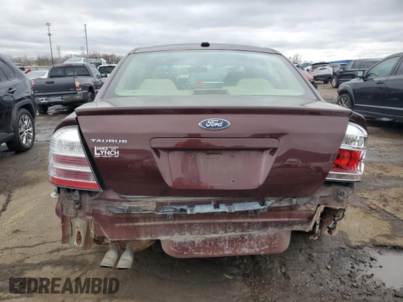 2009 Ford Taurus SE with VIN 1FAHP23W49G104687, listed as a Copart auction lot 80671164 with 100,841 mi miles and Clean Title. Bid and sale history available at carsss.com. Image 6.