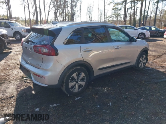 2018 Kia Niro LX with VIN KNDCB3LC1J5114060, listed as a IAAI auction lot 41326850 with 106,330 mi miles. Bid and sale history available at carsss.com. Image 4.