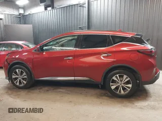 2019 Nissan Murano S with VIN 5N1AZ2MSXKN138342, listed as a IAAI auction lot 41684316 with 91,861 mi miles. Bid and sale history available at carsss.com. Image 14.