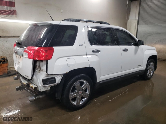 2012 GMC Terrain SLT-2 with VIN 2GKFLXE5XC6108527, listed as a Copart auction lot 44814635 with 140,349 mi miles and Salvage Title. Bid and sale history available at carsss.com. Image 3.