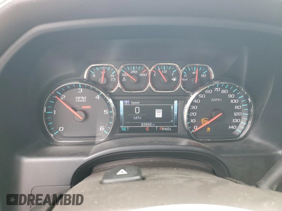 2018 GMC Sierra 1500 SLT z VIN 3GTU2NEC7JG152110, wystawiony jako Copart lot #52478995 z przebiegiem 93 992 mil mil oraz Szkoda całkowita • Salvage title. Historia ofert i sprzedaży dostępna na DreamBid. Obrazek 9.