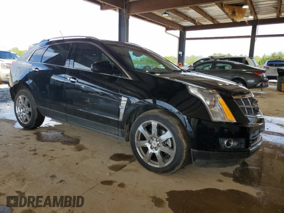 2011 Cadillac SRX Performance Collection with VIN 3GYFNBEY0BS582757, listed as a Copart auction lot 52607725 with 181,787 mi miles and Salvage Title. Bid and sale history available at carsss.com. Image 4.