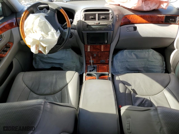 2006 Lexus LS 430 with VIN JTHBN36F365032510, listed as a Copart auction lot 41538895 with 0 mi miles and Salvage Title. Bid and sale history available at carsss.com. Image 8.
