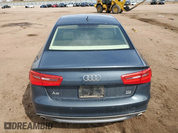 2014 Audi A6 Prestige with VIN WAUHMAFC1EN063193, listed as a Copart auction lot 51286155 with 121,015 mi miles and Salvage title. Bid and sale history available at DreamBid. Image 6.