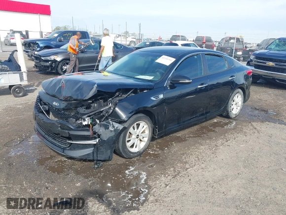 2016 Kia Optima LX with VIN 5XXGT4L35GG039310, listed as a IAAI auction lot 41910960 with 91,662 mi miles. Bid and sale history available at carsss.com. Image 21.