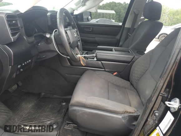 2022 Toyota Tundra SR with VIN 5TFKB5AB5NX019030, listed as a Copart auction lot 58558255 with 44,972 mi miles and Salvage title. Bid and sale history available at DreamBid. Image 7.