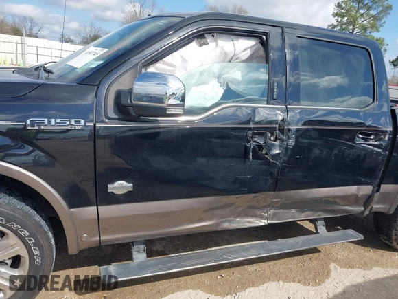 2019 Ford F-150 XL with VIN 1FTEW1E44KFC77742, listed as a IAAI auction lot 41507745 with 94,226 mi miles. Bid and sale history available at carsss.com. Image 14.