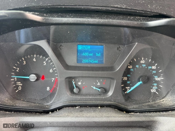 2015 Ford Transit Cargo Van with VIN 1FTNR1ZM2FKA76856, listed as a Copart auction lot 52003535 with 200,745 mi miles and Clean Title. Bid and sale history available at carsss.com. Image 8.