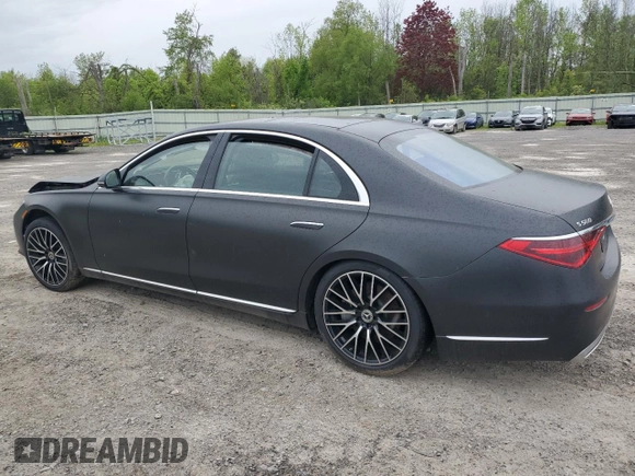 2024 Mercedes-Benz S 580 с VIN W1K6G7GB4RA288432, выставлен на аукционе Copart как лот 57503005 с пробегом Не указан миль и Списание • Salvage title. История ставок и продаж доступна на DreamBid. Изображение 2.