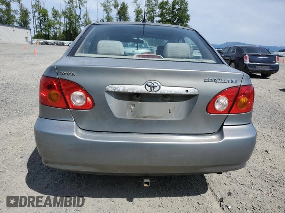 2004 Toyota Corolla CE with VIN 1NXBR32E44Z242342, listed as a Copart auction lot 56694425 with 240,081 mi miles and Clean Title. Bid and sale history available at DreamBid. Image 6.