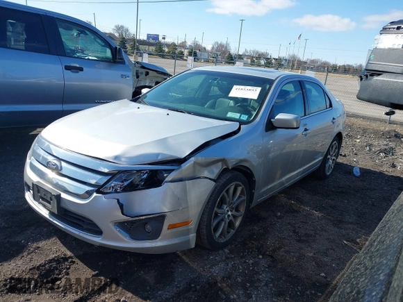 2012 Ford Fusion SEL with VIN 3FAHP0JA9CR388085, listed as a IAAI auction lot 41853893 with 174,008 mi miles. Bid and sale history available at carsss.com. Image 14.