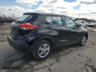 2020 Nissan Kicks S with VIN 3N1CP5BV0LL489833, listed as a Copart auction lot 46720205 with 89,602 mi miles and Salvage Title. Bid and sale history available at carsss.com. Image 3.