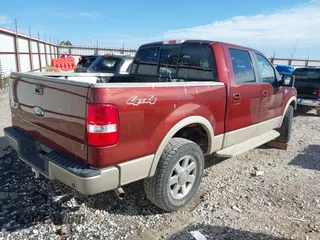 2007 Ford F-150 XLT with VIN 1FTPW14V67KC80451, listed as a IAAI auction lot 40445060 with 180,139 mi miles. Bid and sale history available at carsss.com. Image 4.