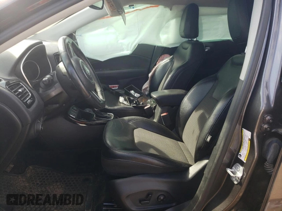 2018 Jeep Compass Latitude with VIN 3C4NJCBB4JT407147, listed as a Copart auction lot 71391764 with 118,183 mi miles and Salvage Title. Bid and sale history available at carsss.com. Image 7.