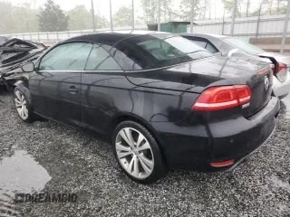2013 Volkswagen Eos Lux with VIN WVWFW8AH3DV005858, listed as a Copart auction lot 51748545 with 76,624 mi miles and Salvage Title. Bid and sale history available at DreamBid. Image 2.