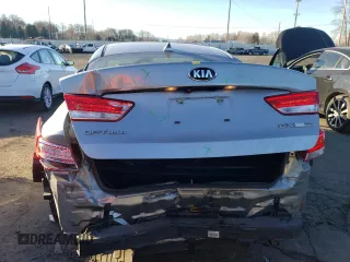2017 Kia Optima EX with VIN KNAGU4LE7H5013485, listed as a Copart auction lot 89379605 with 42,618 mi miles and Salvage title. Bid and sale history available at DreamBid. Image 6.