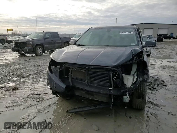 2018 GMC Terrain SLE with VIN 3GKALMEV9JL280193, listed as a Copart auction lot 46671245 with 185,753 mi miles and Salvage Title. Bid and sale history available at carsss.com. Image 12.